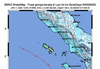 Gempa Sinabang