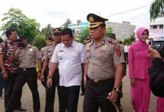 Kapolres Batang Hari Kunker ke Polsek Muara Tembesi