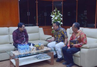 Bupati Kampar Jemput Bola Konsultasi Program Pembangunan