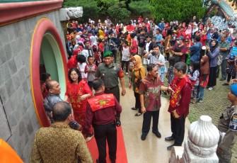 Giat Pengamanan Imlek bersama Koramil 57/Cipayung
