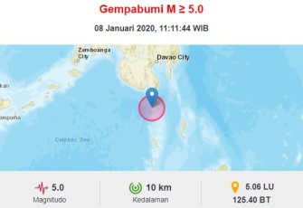 Gempa di Sulut