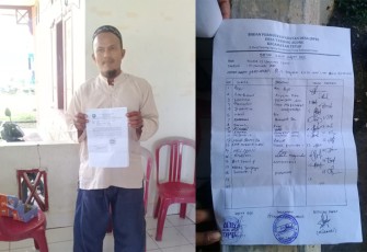 BPD dan Warga Tolak Pjs Kades dari Luar Penduduk Desa Tanjung Agung