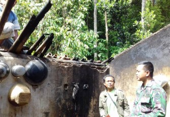 Dapur Rumah Warga di Bumiayu Brebes Terbakar