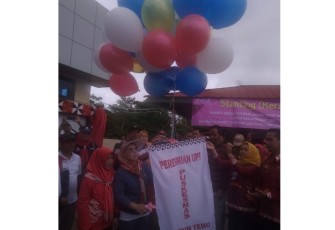 Peresmian UPT Puskesmas di Kecamatan Kebun Tebu Kabupaten Lampung Barat 