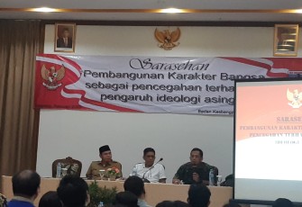 Pasi Intel Kodim 0506/Tgr Bangun Karakter Bangsa dengan Sarasehan