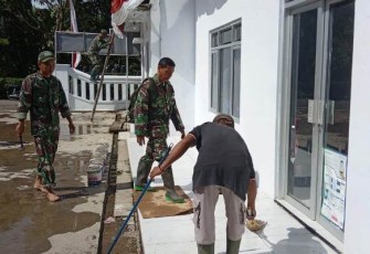 Persiapan Satgas TMMD Reguler Pekalongan Menerima Kunker Wasev Kasad