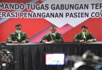 Keterangan Pers Kasdam Jaya/Jayakarta Tentang Penanganan Pasien Covid-19 di RS Darurat