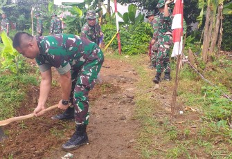 Satgas TMMD Kodim 0508/Depok Tingkatkan Kualitas Jalan