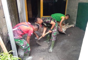 Satgas TMMD Kodim Depok Lanjutkan Renovasi Rutilahu Ibu Thiharoh