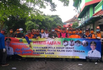 Koramil 03/Serpong Lakukan Penanggulangan Penyebaran Virus Corona