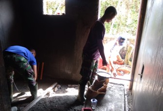 Satgas TMMD 107 Kodim 0508/Depok Lanjutkan Pengerjaan Sasaran Fisik