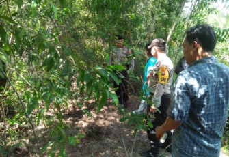 Olah TKP oleh petugas kepolisian