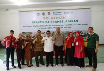 Kadisdik Asahan Buka Pelatihan Praktik Baik Pembelajaran Guru SMP/MTs Tahap Ke Dua