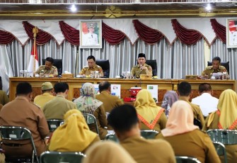 Bupati Lambar Ajak Masyarakat Sinergi Cegah Penyebaran Covid-19