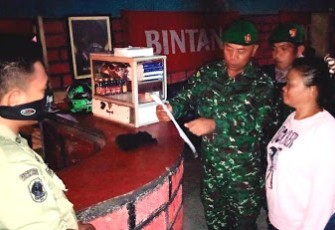 Patroli Garnisun Sasar Tempat Hiburan Malam
