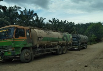 2 Truk Diamankan Polres Kampar