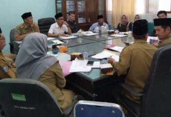 Komisi I DPRD Rejang Lebong Hearing Dengan Dinas Pendidikan 