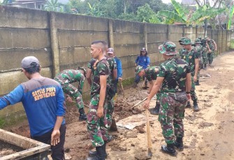 Hari Pertama Forkopimda Tingkat Kota Depok Ikut Melaksanakan Kegiatan TMMD Ke 107  TA.2020  diwilayah Kodim 0508/Depok