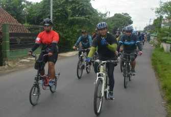 Gowes Bareng Sarana Sapa Warga