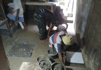 Respon Nona Rita Rumahnya Sudah Dipasang Keramik Lantai 