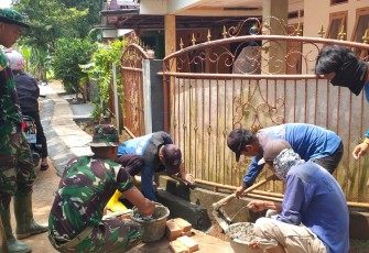 Pekerjaan Saluran H. Muhari Sudah Capai 77 Persen