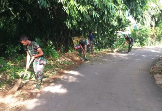 Saluran Air Jalan Haji Muhari Selesai Dibuat