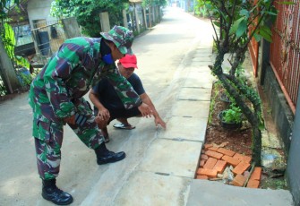 Jalan Haji Muhari Kini Punya Drainase