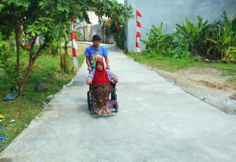Sasaran TMMD Jalan H. Amin Selesai