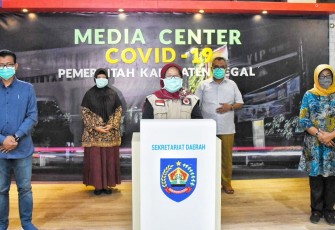 Bupati Tegal Umumkan Pasien Pertama Positif Corona