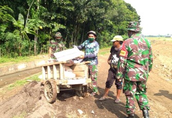 Letda Suryono Turun Lapangan