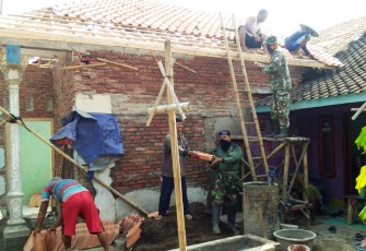 Seolah Tanpa Cela Saat TNI Merhab Rumah Supardi
