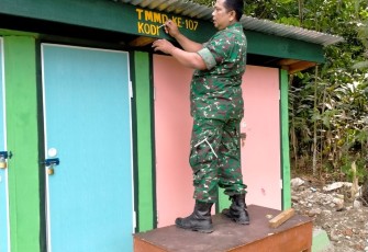 Dansatgas Kodim 0207/SML Juga Perintahkan Bangun WC dan Kamar Mandi