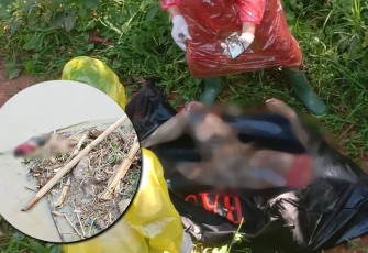 Pasca evakuasi mayat 