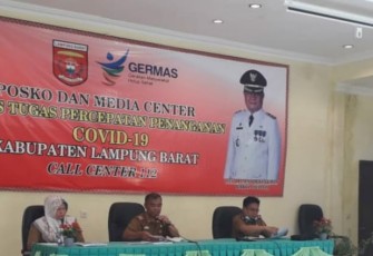 Dinkes Lambar saat konferensi Pers