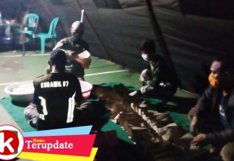 Dapur Umum Kodim 0506/Tgr Distribusikan 500 Bungkus Makan Sahur
