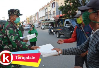 Denbekang Kendari Buka Dapur Umum dan Bagikan Makan Bagi Masyarakat Terdampak Covid-19