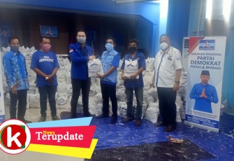 Demokrat Jatim Kembali Salurkan Puluhan Ribu Sembako