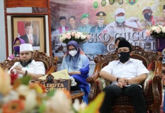 Wali Kota Bengkulu Helmi Hasan Ikuti Rapat Virtual Bersama KPK RI 