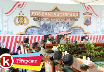 Pangdam IV Diponegoro dan Kapolda Jateng Cek Penyekatan Pemudik di Brebes