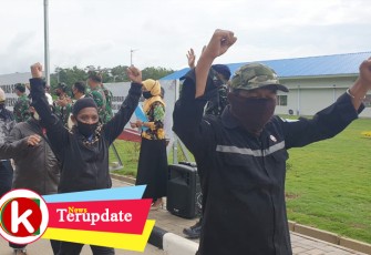 Para ABK KM Kelud dinyatakan negatif Covid-19 saat dipulangkan dari RSKI Covid-19 Pulau Galang Batam