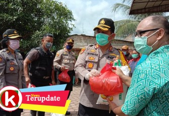 Kapolres Batu Bara Bagikan 150 Paket Sembako