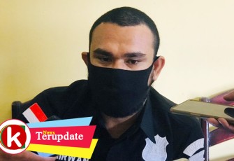 Kasat Reskrim Polres Raja Ampat Iptu Nirwan Fakaubun S.IK di Kantor Polres Raja Ampat Minggu (11/05/2020).