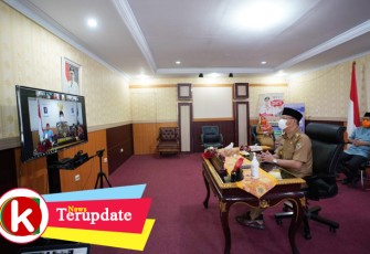 Gubernur Rohidin Jalankan Silaturahmi Lebaran Secara Virtual