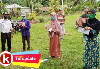 Pemdes Talang Perapat Realisasikan BLT DD Covid-19