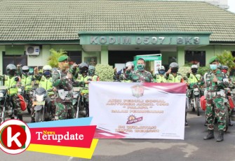 Abituren Akmil 1998 "PALAPA" Laksanakan Aksi Peduli Sosial di Tangerang dan Bekasi Dalam Penanganan Covid-19