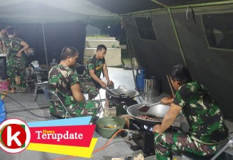 Kodim 0506/Tgr Dirikan Dapur Umum