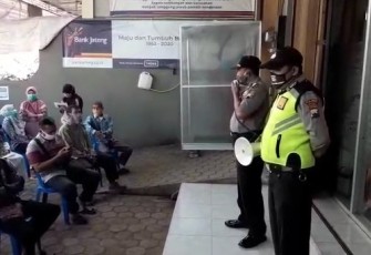 Polsek Limpung Polres Batang Kembali Sosialisasi New Normal
