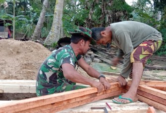 TNI Hidupkan Budaya Gotong Royong Lewat TMMD 108 Konkep