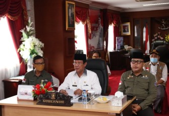 Video Conference Pemprov Kepri
