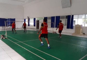 Prajurit Petarung Bitung Jaga Stamina Dengan Olahraga